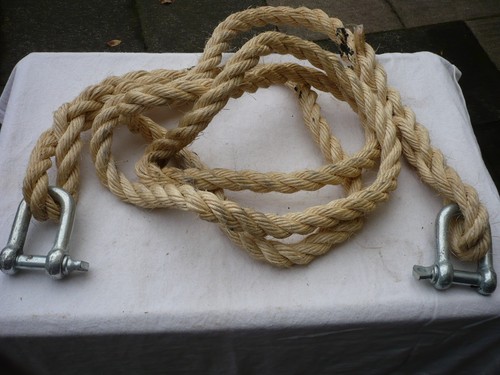 Abschleppseil mit schäkel - 3m.,