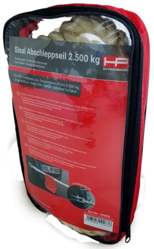 Sisal abschleppseil schäkel - sisal,